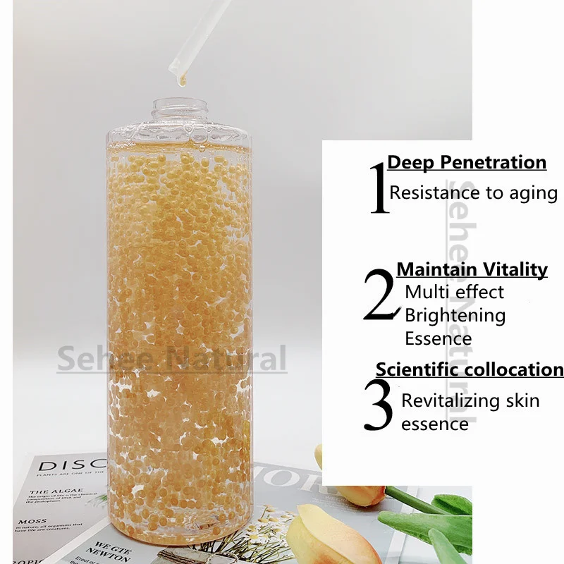 Luxury Skincare Essence - 1000ml Gold Roe Essentie Hydraterende Verhelderende