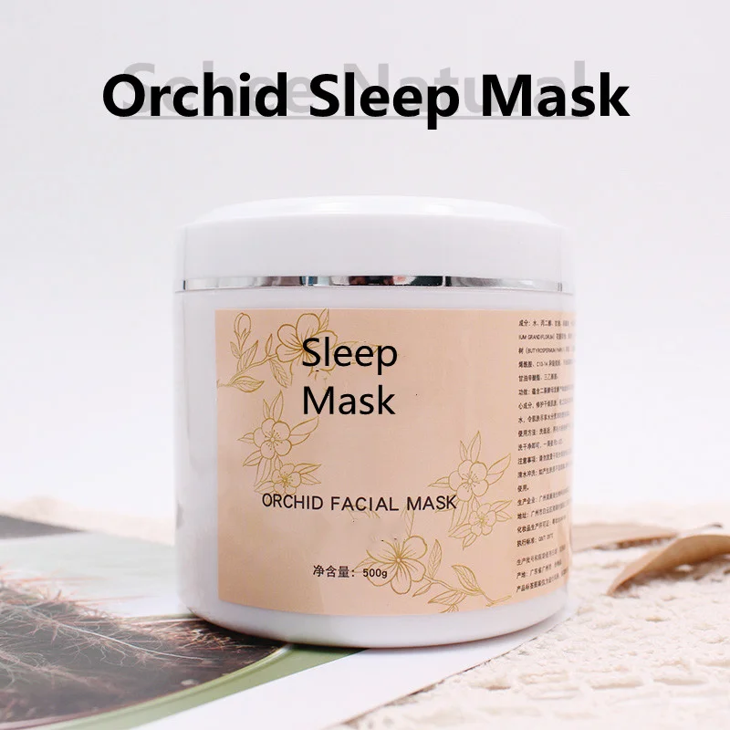 Luxury Skincare Anti Aging - Vocht Aanvulling Luxe Orchidee Slapen Gezichtsmasker