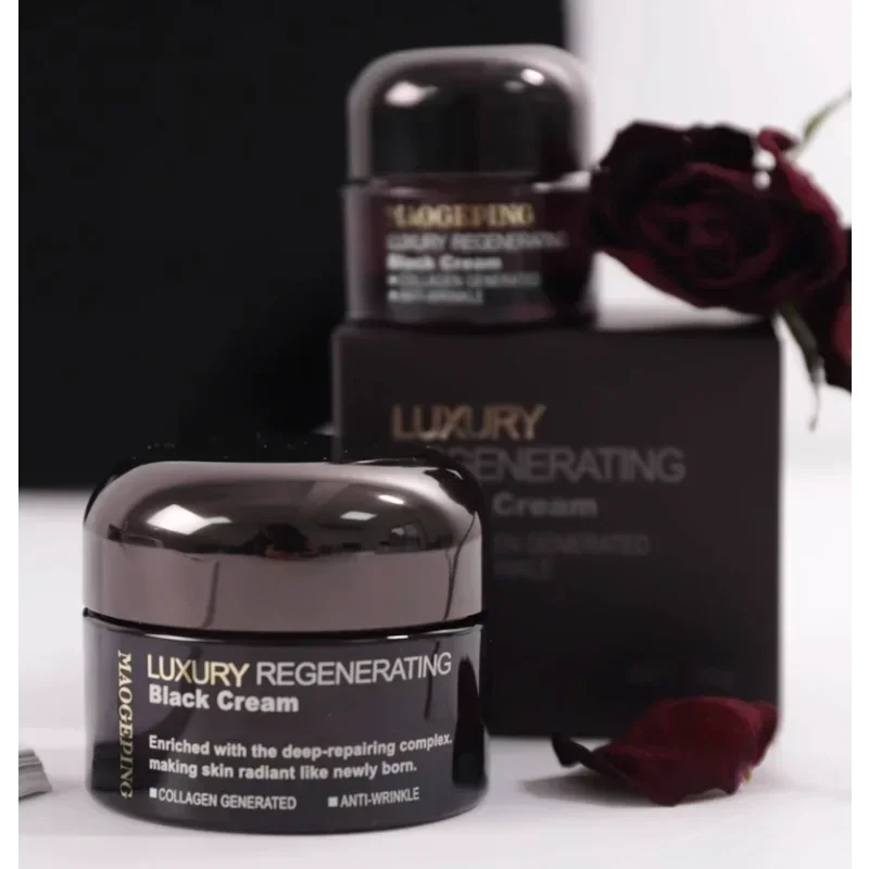 Luxury Skincare Anti Aging - MAOGEPING LUXURY REGENERATING Zwarte Crème Anti-aging