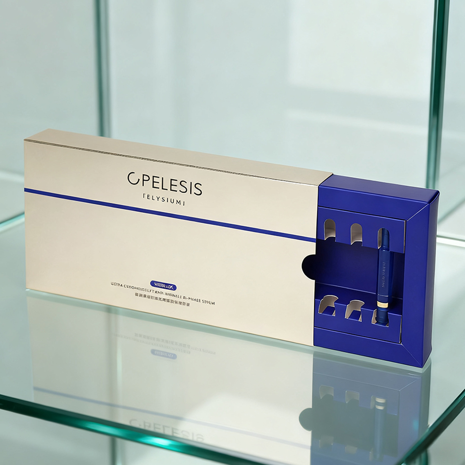 Aangepaste embossing logo luxe - Luxury Skincare Essence recensie en prijs