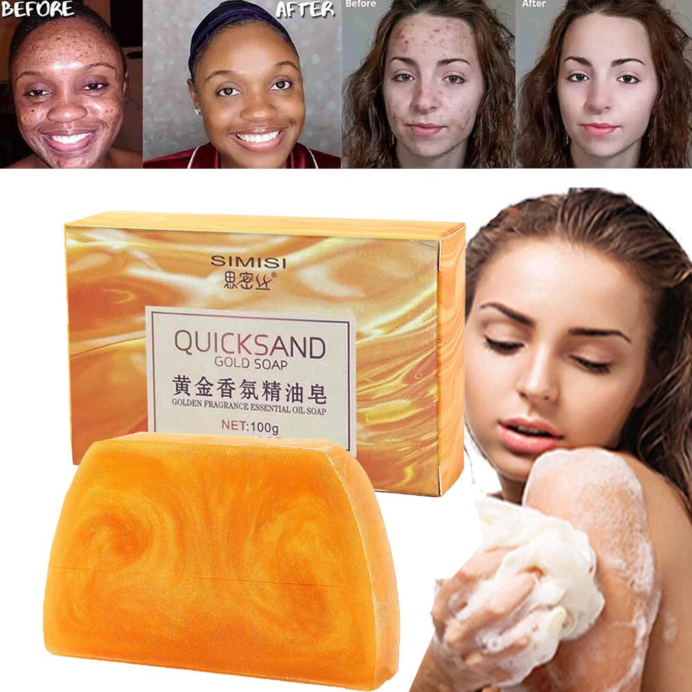Handgemaakte gouden zeep, trap - Luxury Skincare Essential recensie en prijs