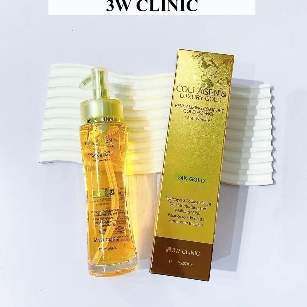 3WCLINIC Collageen & Luxe Goud - Luxury Skincare Essence recensie en prijs