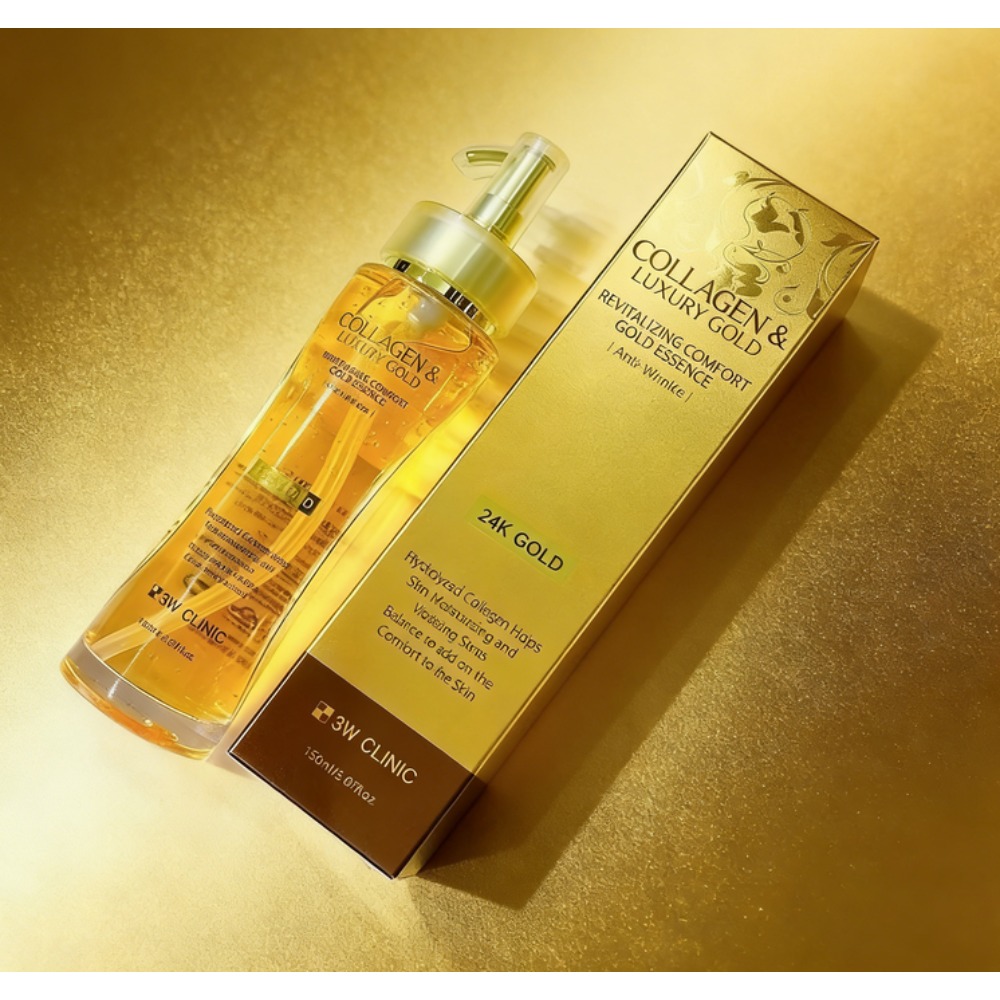 3WCLINIC Collageen & Luxe Goud - Luxury Skincare Essence recensie en prijs